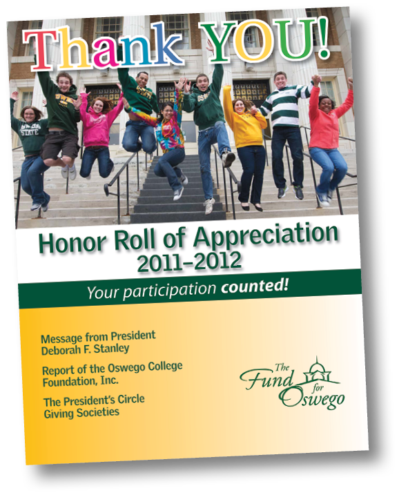 Honor Roll of Appreciation 2011-12