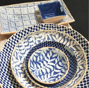 Artisan Blues: Look for products both in home decor and in fashion that are hand- crafted in many amazing techniques like shibori, tie dye, dip dye and ombre ideas