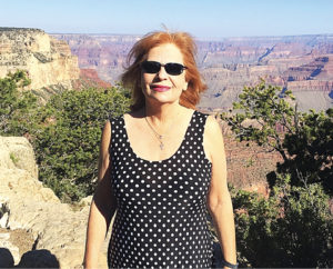 Dr. Josephine Ferazzoli Farrell ’71 M’79 CAS’81 visited the Grand Canyon in June 2017.