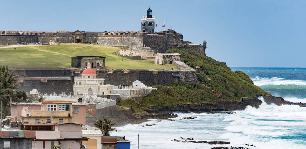 Old San Juan community and national historical site