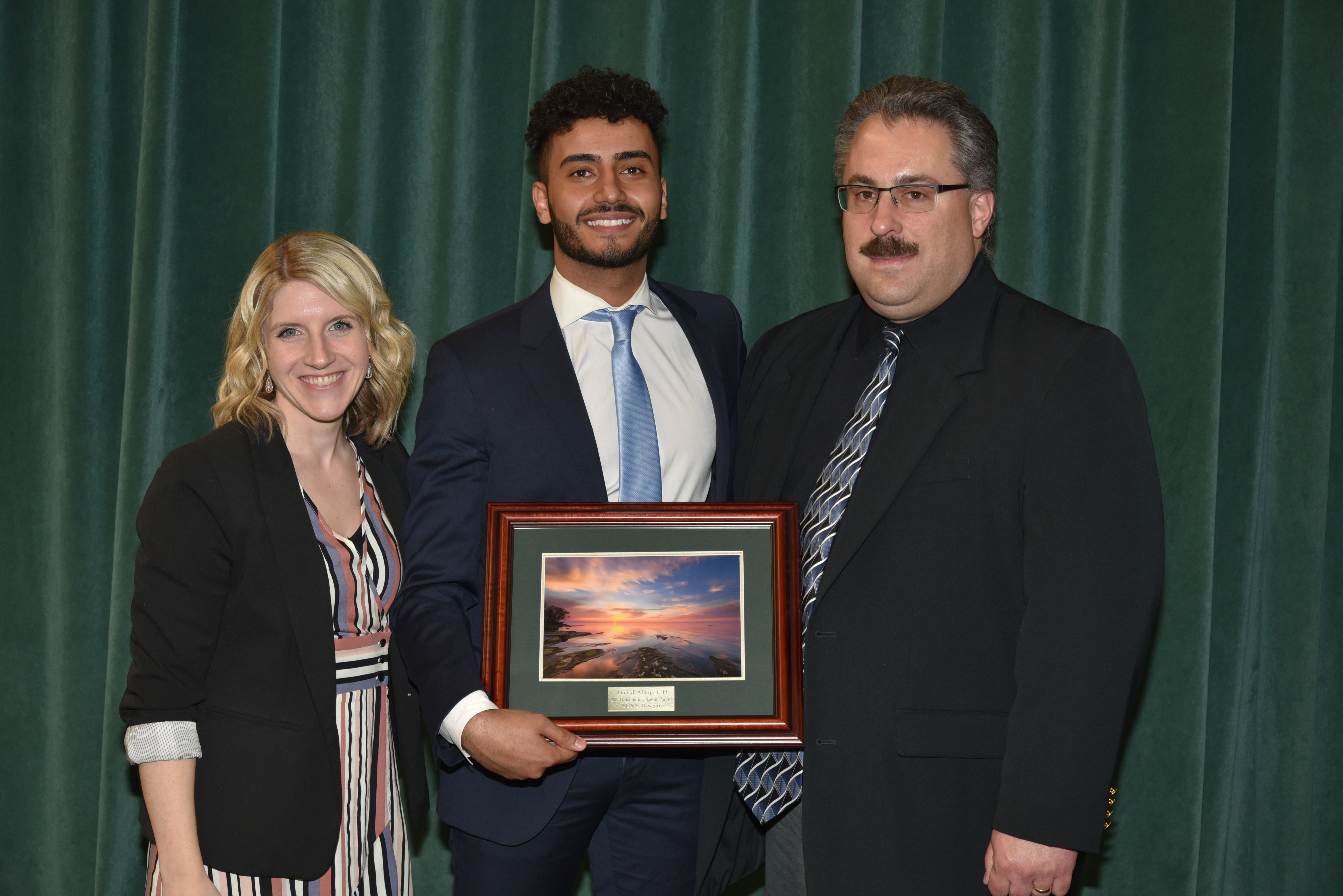 Pictured: Ahmed Albajari at Commencement Eve Dinner and Torchlight Ceremony