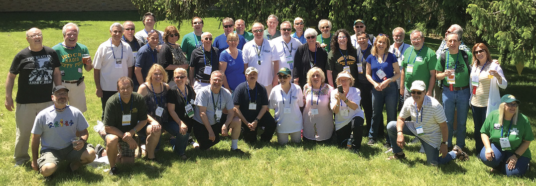 Pictured: WOCR/WNYO and WRVO alumni during Reunion Weekend 