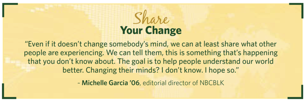 Quote by Michelle Garcia '06