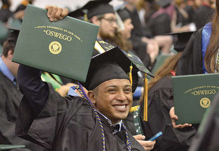 SUNY Oswego Recognizes 2017 Graduates in Three Ceremonies