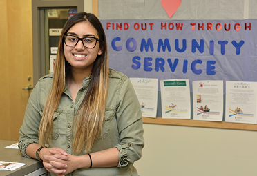 Community-Minded Student Honored as Newman Civic Fellow Sahar Rajput ’17 