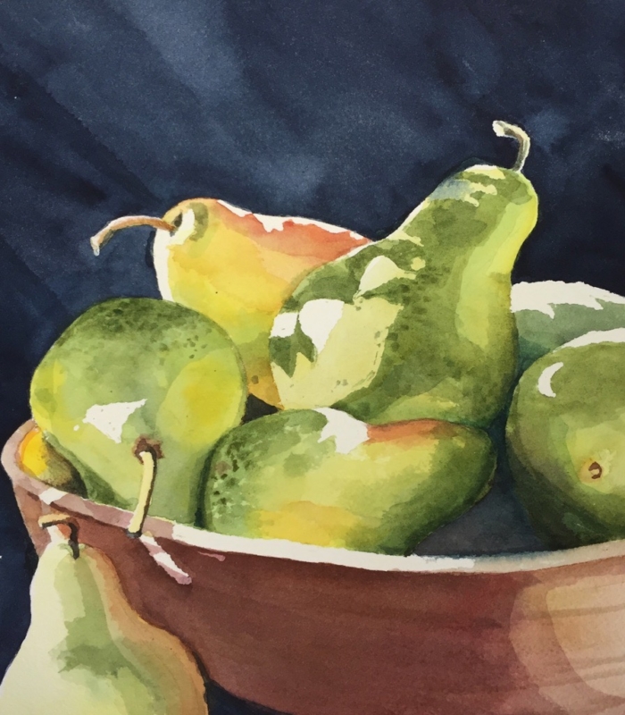 Sunlit Pears